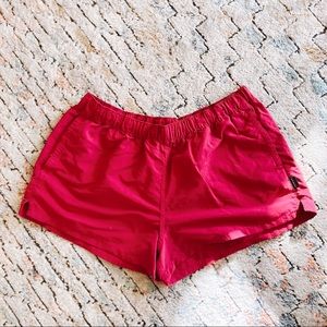 Magenta Patagonia Barely Baggies (size large)